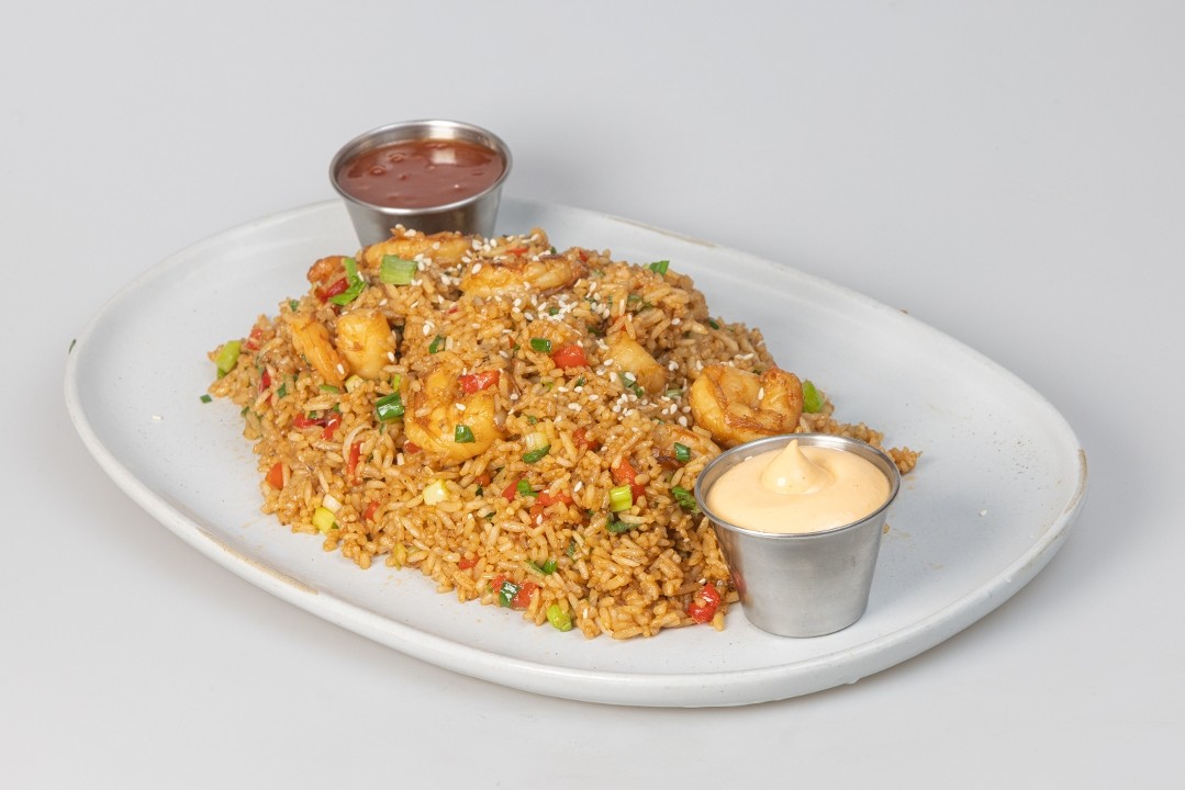 Special fried rice with shrimp