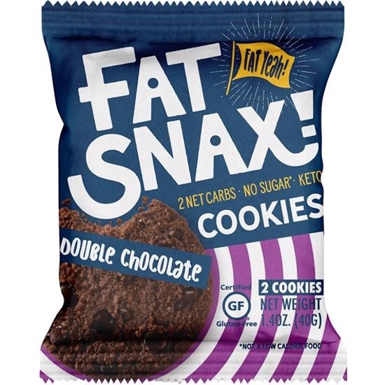 Fat Snax - Double Chocolate Chip Cookie