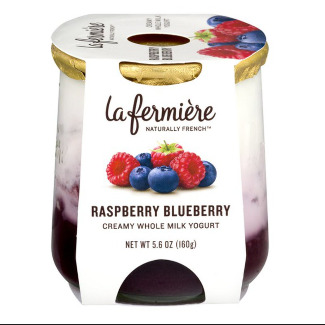 Yogurt La Fermiere- Raspberry/Blueberry