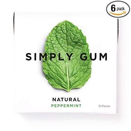 Gum Simply Gum - Natural Peppermint