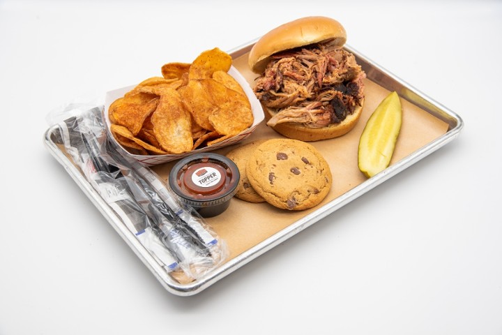 Pork Sandwich Boxed Meal