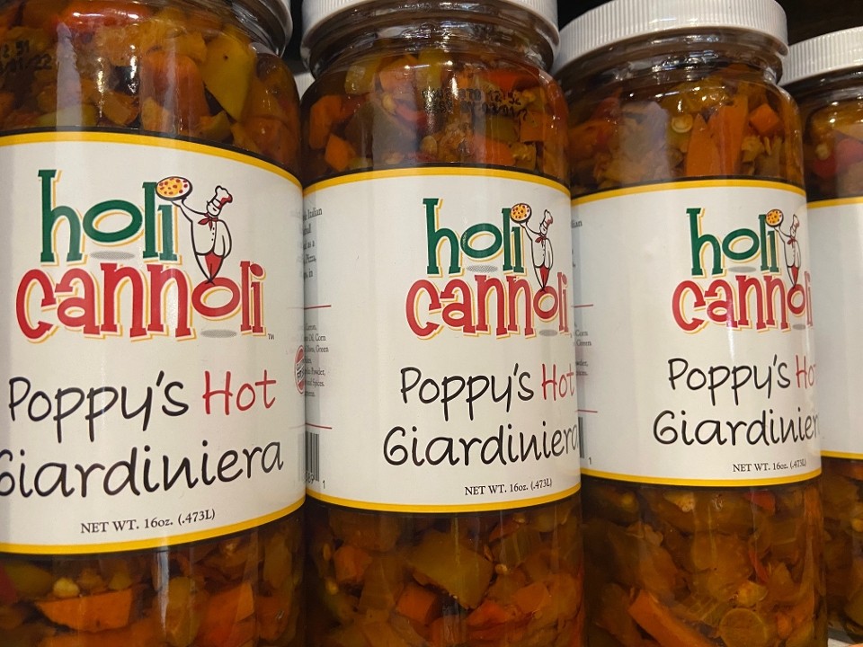 Holi Cannoli Poppy's Hot Giardiniara