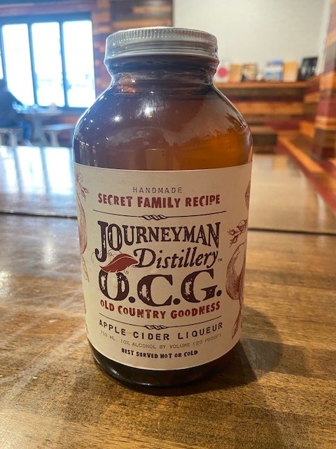 Journeyman Distillery: Old Country Goodness Apple Cider Liquer