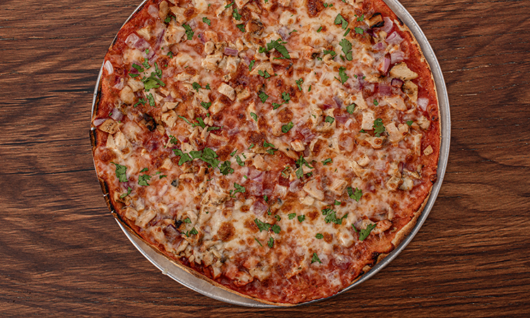 BBQ Chicken Pizza (a House Specialty)