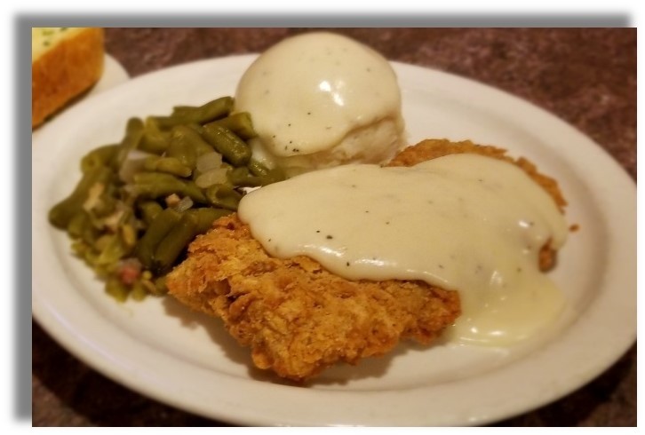 Lunch Country Fried Steak