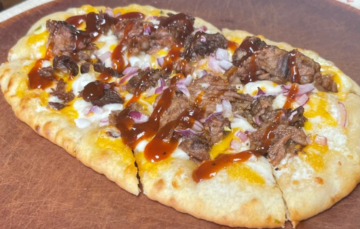 BBQ Brisket Flatbread