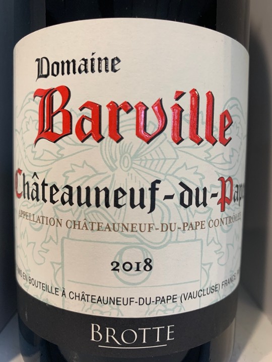BTL Barville Chateauneuf du Pape Rouge