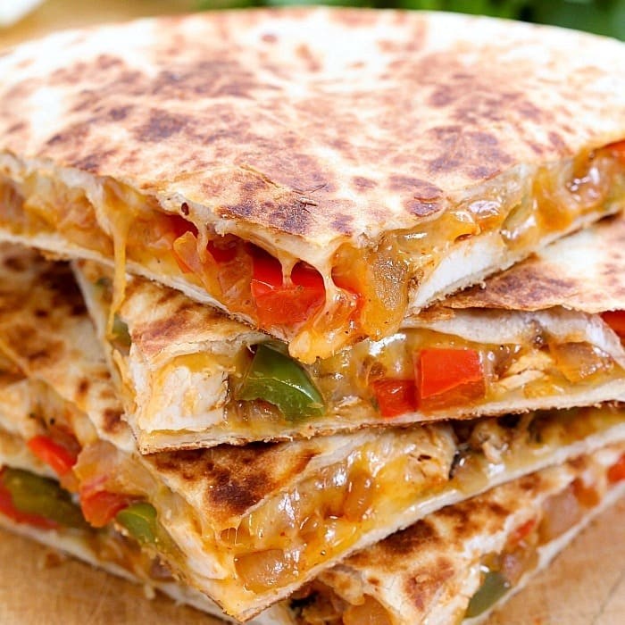 Quesadilla - Chicken Chipotle  (Per Slice)