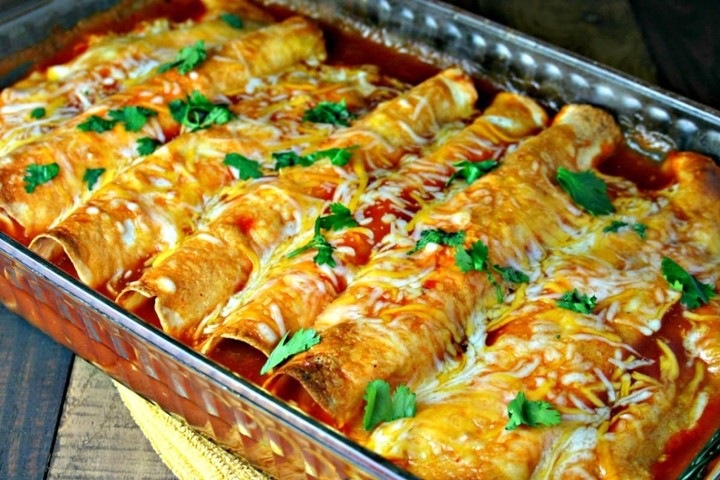 Chicken Enchiladas (40-50 Servings)