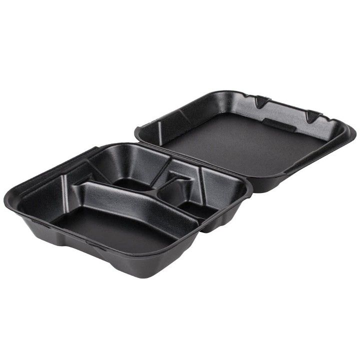 3 Compartment Serving Container