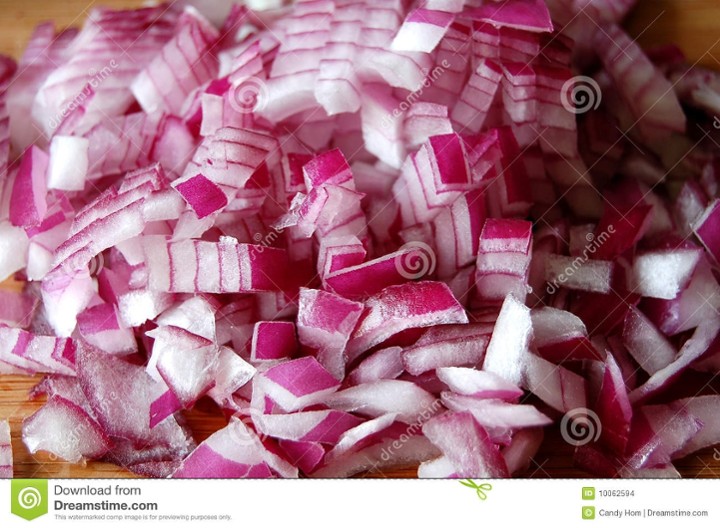 Chopped Red Onions (16-20 Tacos)