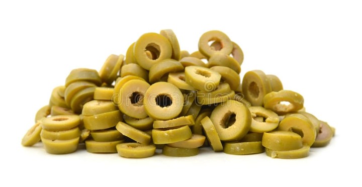 Sliced Green Olives (16-20 Tacos)