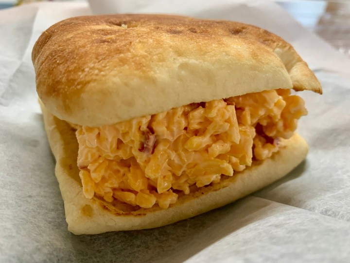 Pimento Cheese on Potato Roll w/ Side