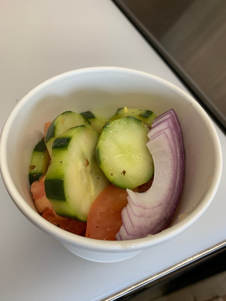 Tomato/Cucumber/Onion salad