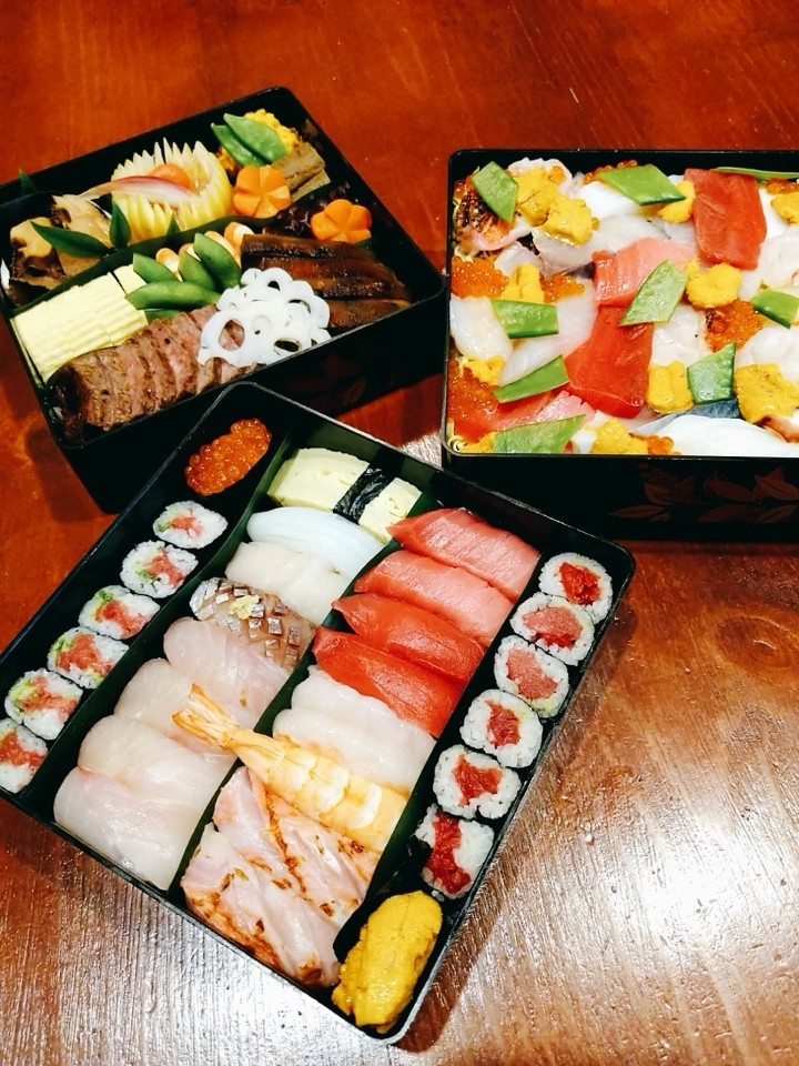 Mother's Day Special 3 Layers Bento Box