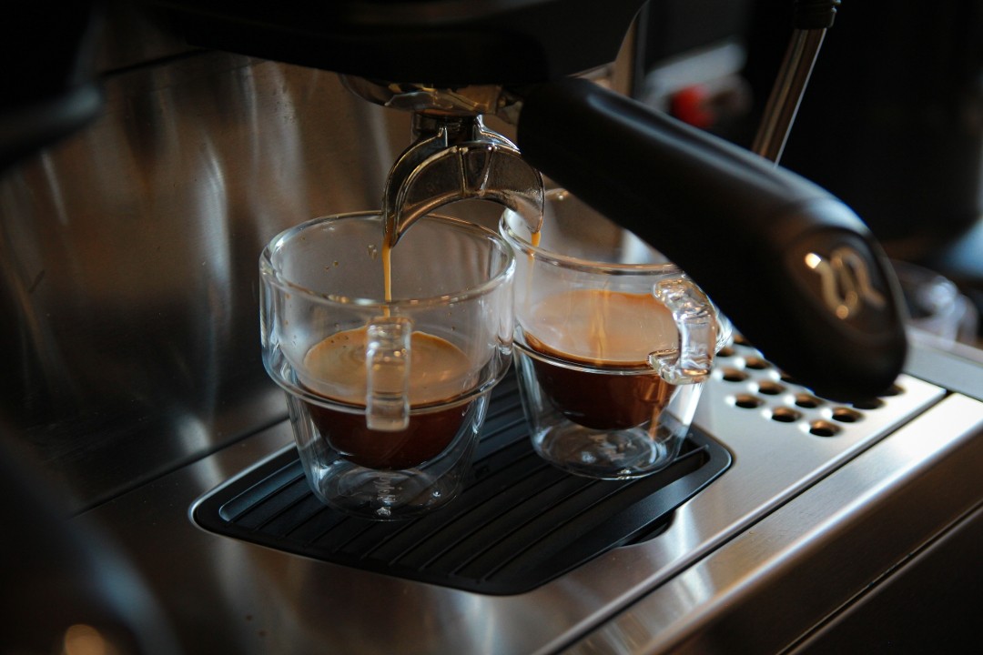 Double shot espresso