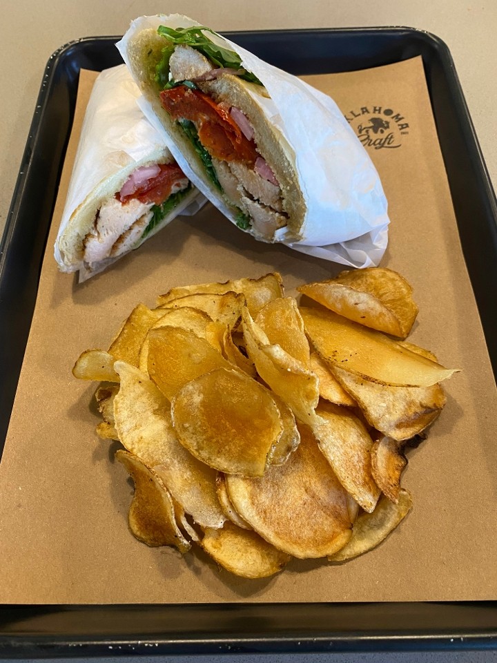Chicken Pesto Sandwhich