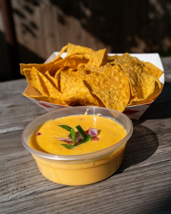 Chips with Queso
