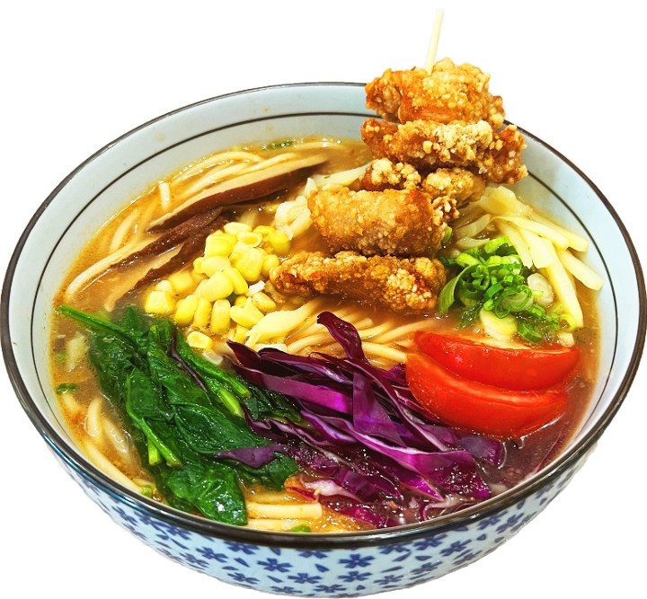 Crispy Chicken Noodle Soup