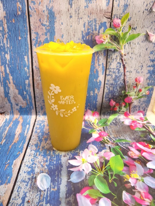 Mango Chrysanthemum Milk Tea (Caffeine Free)