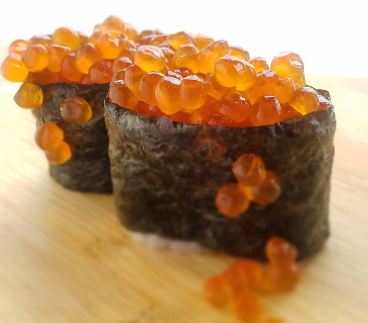 Salmon roe (IKURA) Sushi
