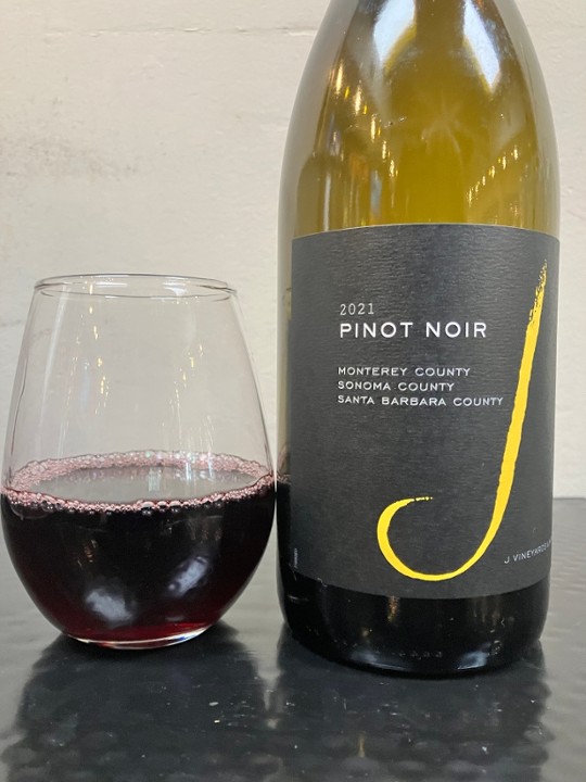 5oz Gls J Vineyards Pinot Noir '21