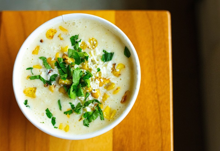 Street Corn Queso and Chipz