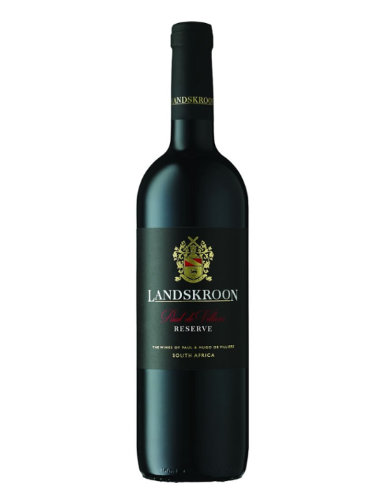 Landskroon Winery Paul de VIlliers Shiraz