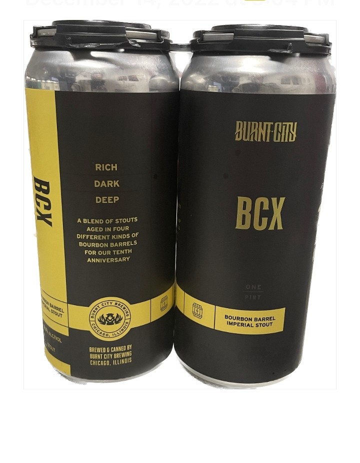 BCX Bourbon Barrel Imperial Stout 2pk