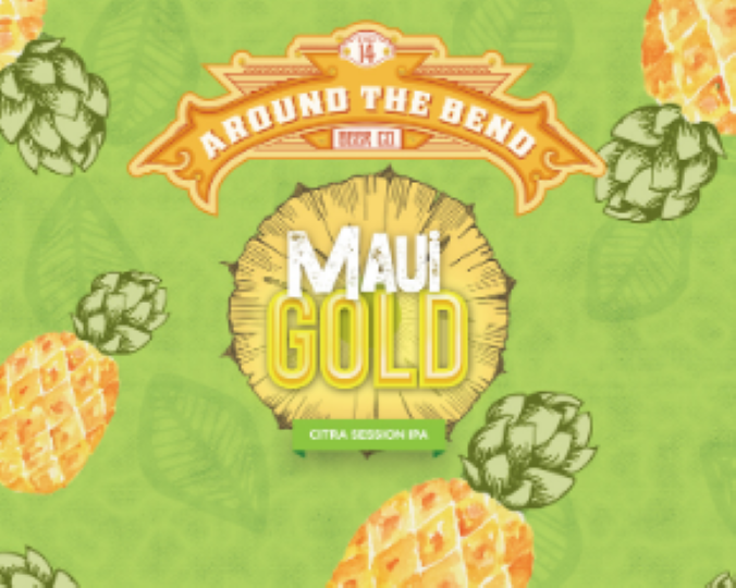 Maui Gold Session IPA w/Pineapple  4pk
