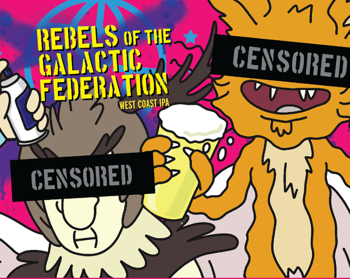 Rebels of the Galactic Federation West Coast IPA 4pk