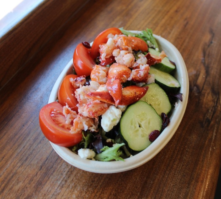 Lobster Salad over Greens