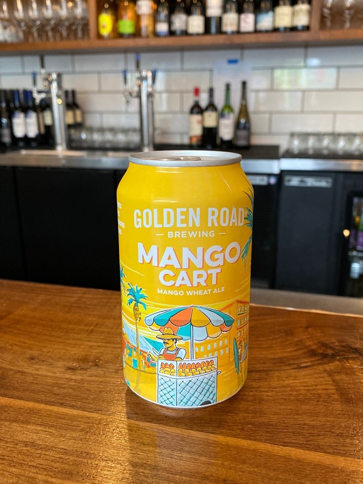 Golden Road Mango Cart Can