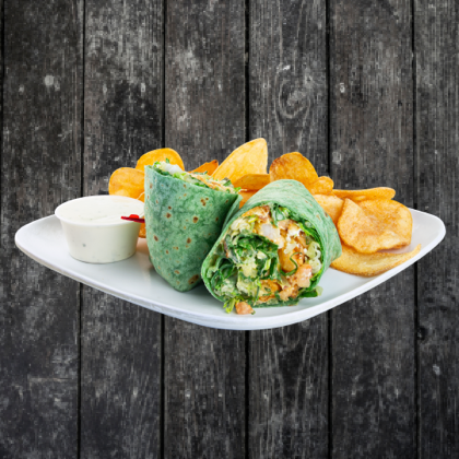 Firecracker Shrimp Wrap