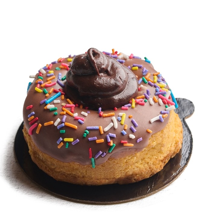 Gourmet Chocolate Fudge Donut