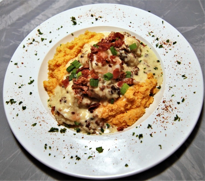 Sautéed Shrimp And Grits