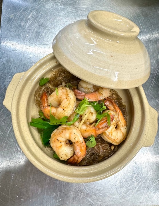 Clay Pot Shrimp & Glass Noodles