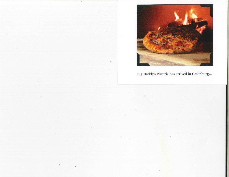 Big Daddy's Pizzeria - Pigeon Forge 3053 Parkway (BDPF)