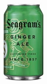 Seagram Ginger Ale Can