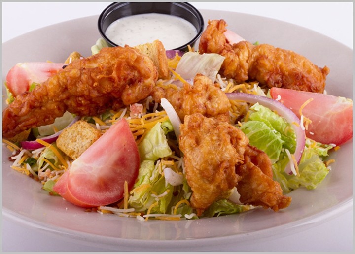 CRISPY CHICKEN SALAD (GD)