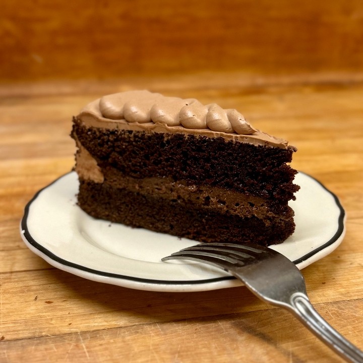 Double Chocolate Layer Cake