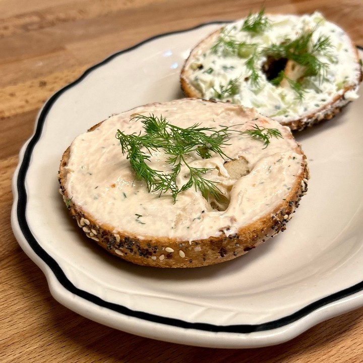 Bagel, Smoked Salmon Spread