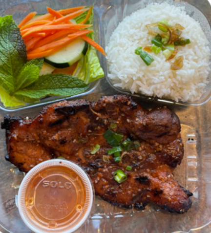 E2. Com Suong Nuong (Grilled Pork with Rice)
