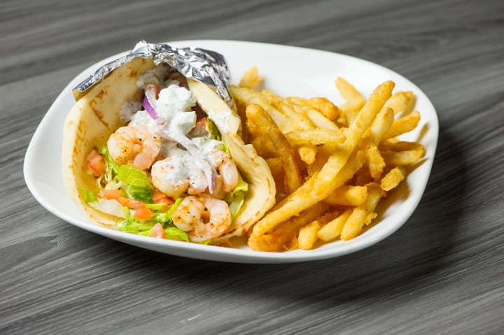 Shrimp Pita