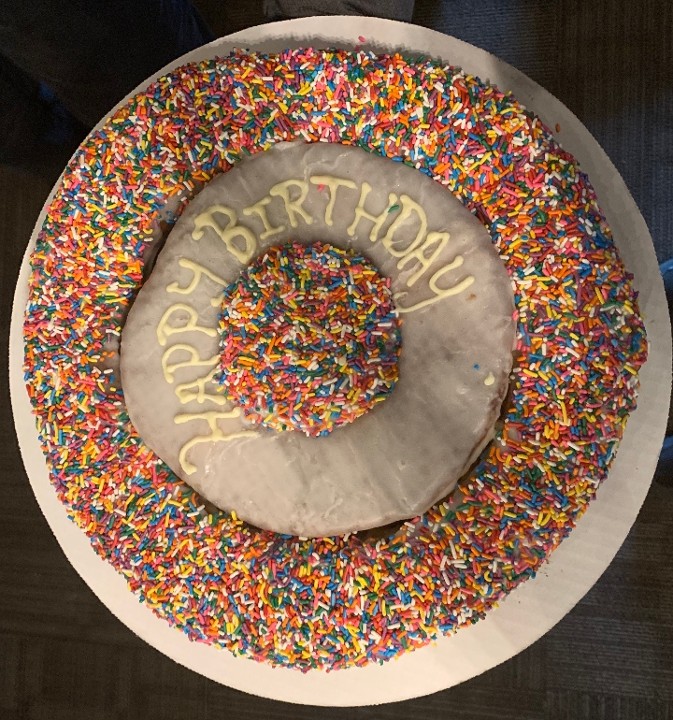 Donut Cake/Birthday Cake
