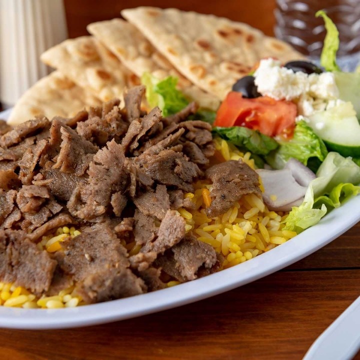 CHIK'N Gyro plate