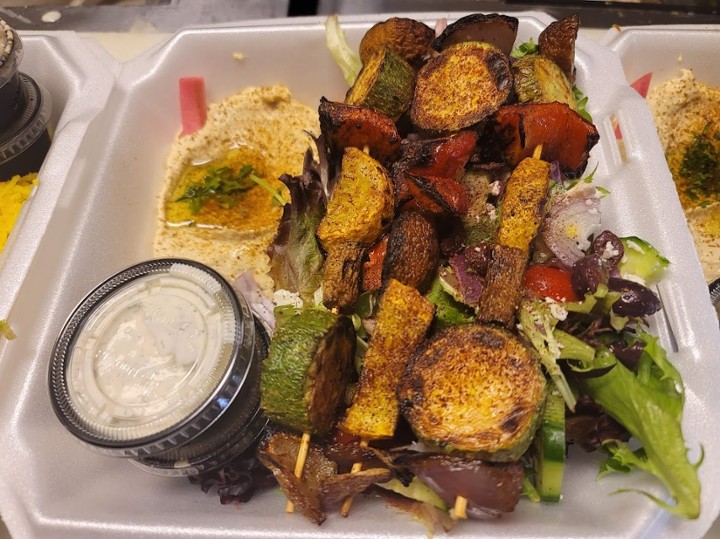 Veggie Kabob Bowl