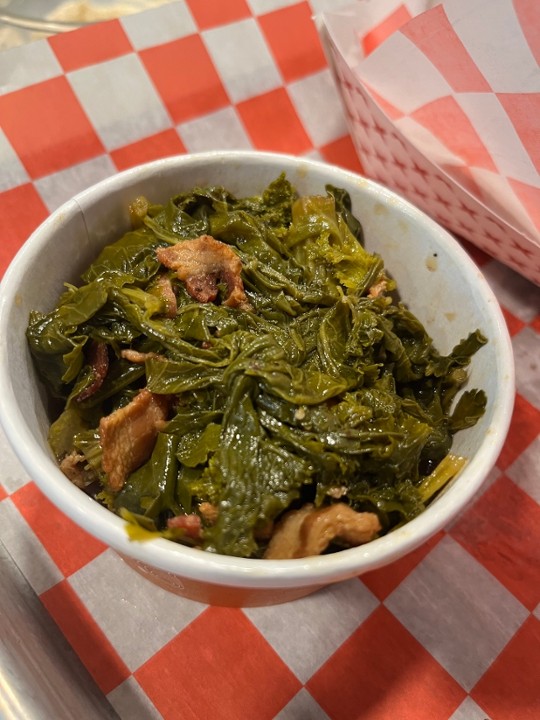 Spicy Long Cooked Greens