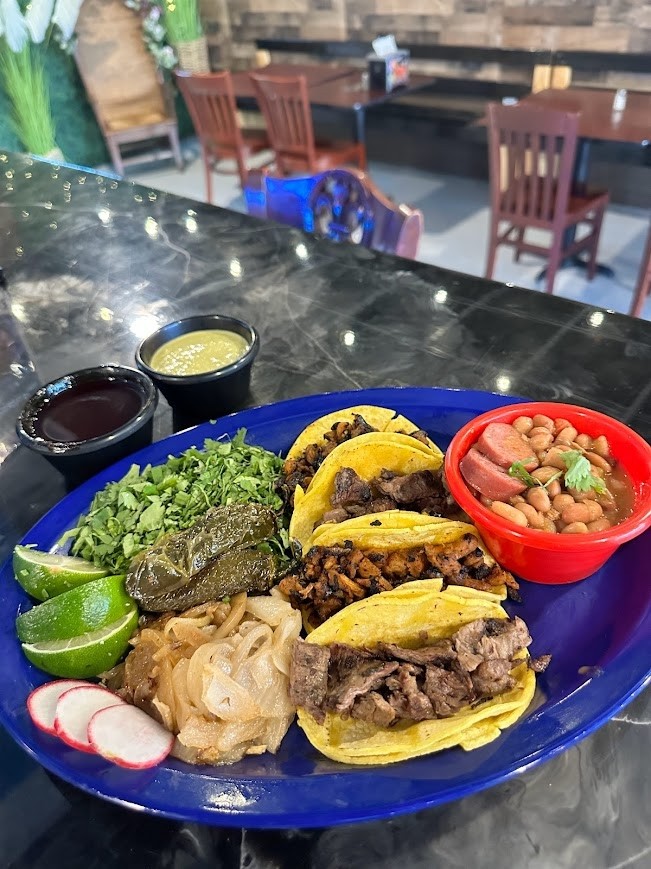 Mini Tacos Plate (street tacos)