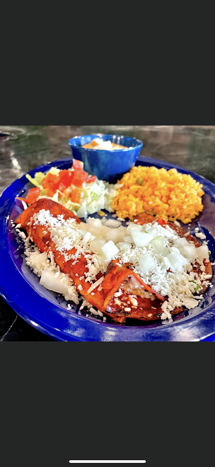 Ancho Enchiladas Plate
